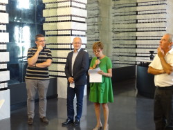 Inauguration panneau Routes du vin de Bordeaux en Médoc 013