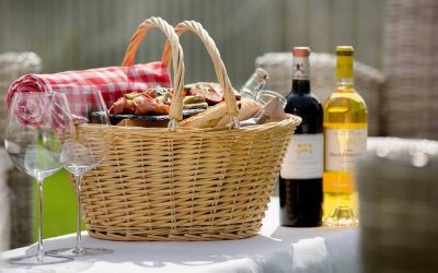 Pique-nique au Château Pape Clément