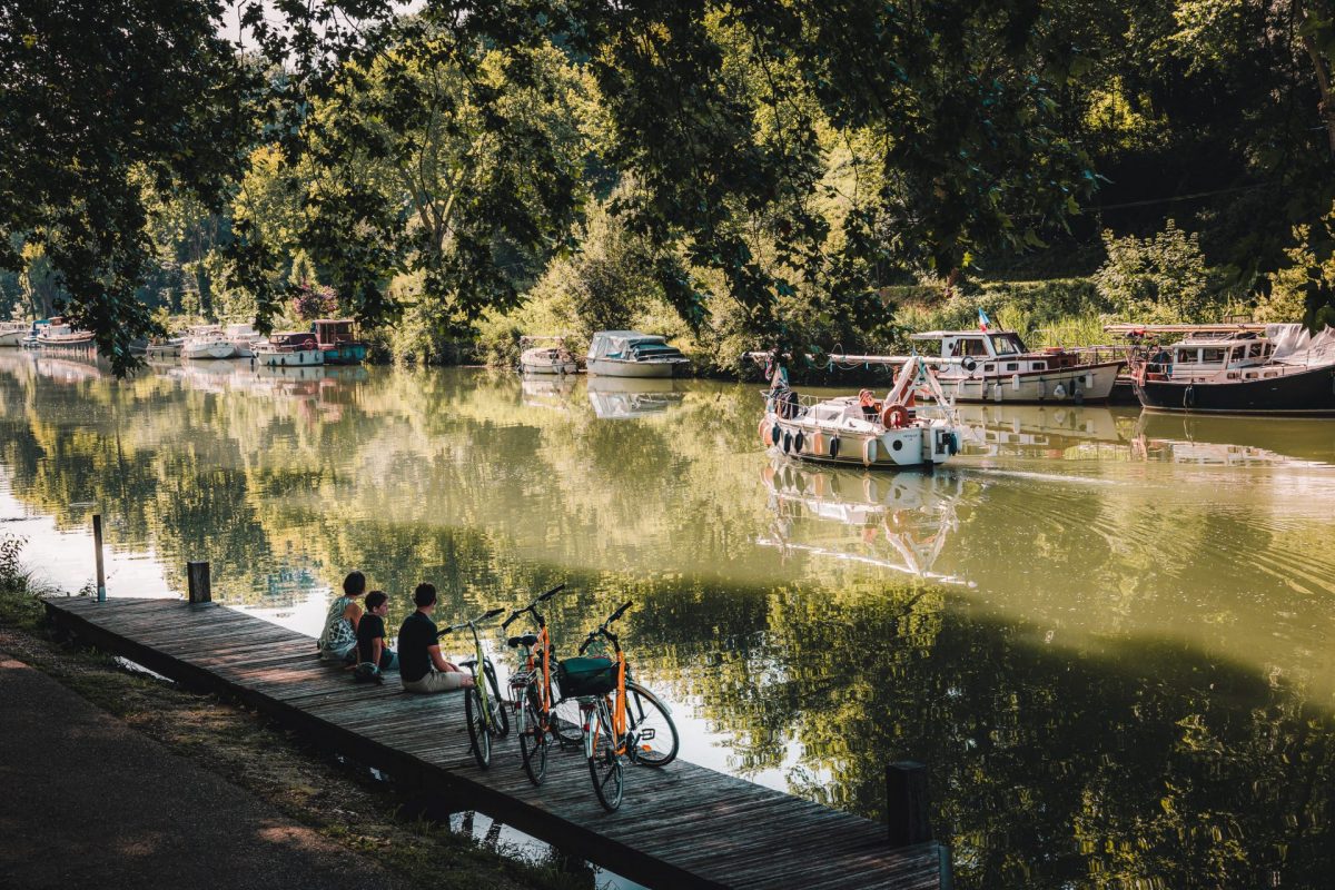 La Gironde à vélo - canal des deux mers