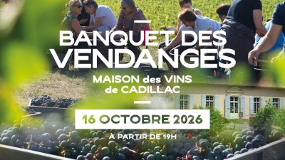 Banquet des vendanges à la Maison des Vins de Cadillac
