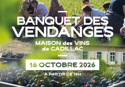 Banquet des vendanges à la Maison des Vins de Cadillac