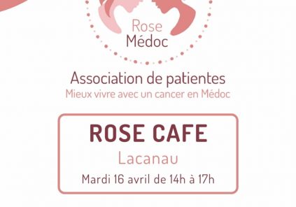 Rose Café – Momento de intercambio con la asociación Rose Médoc