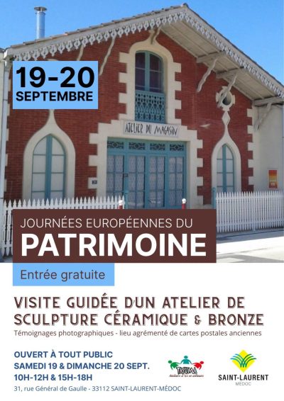 JEP 2026 : Visite d&rsquo;un atelier de sculpture céramique et bronze