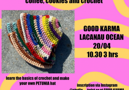 Cita de crochet y café – previa inscripción 45€