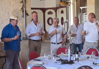 Banquet et dédicace du livre sur le château Coupelle d&rsquo;Ertan