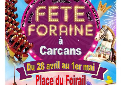 Carcan' celebrates spring (funfair, entertainment, etc.)