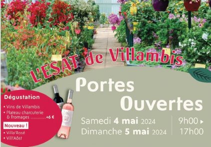 Week-end Portes Ouvertes au château Villambis Du 4 au 5 mai 2024