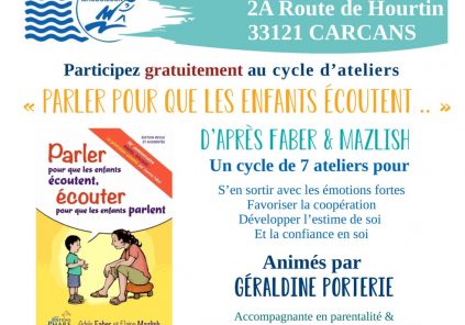 Speak so that children listen based on Faber and Mazlich hosted by Géraldine Porterie – upon registration