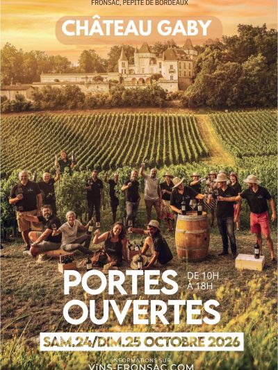 Château Gaby – Portes ouvertes Fronsac & Canon Fronsac