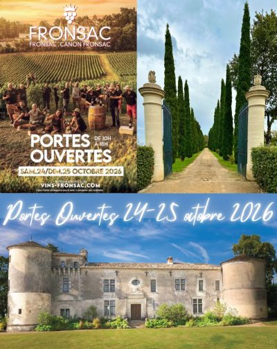 Château de Carles – portes ouvertes Fronsac & Canon Fronsac