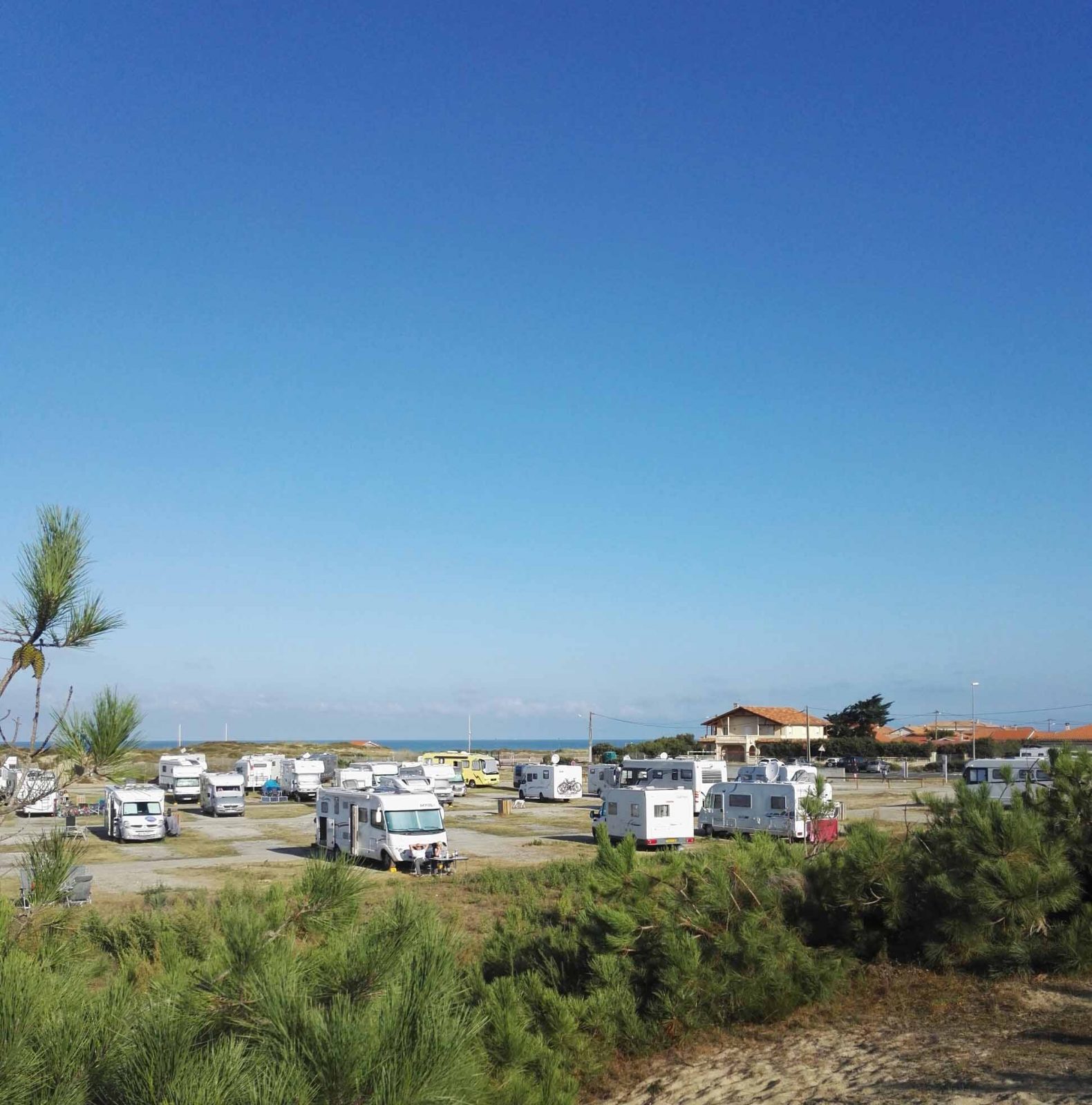 Aire camping-cars Montalivet