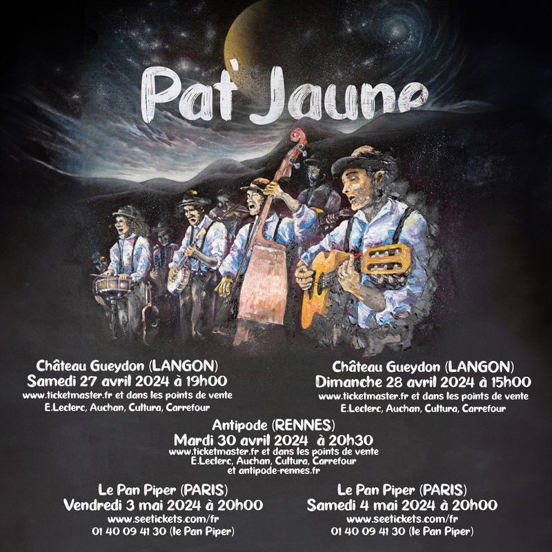 Pat Jaune en concert_Château Gueydon