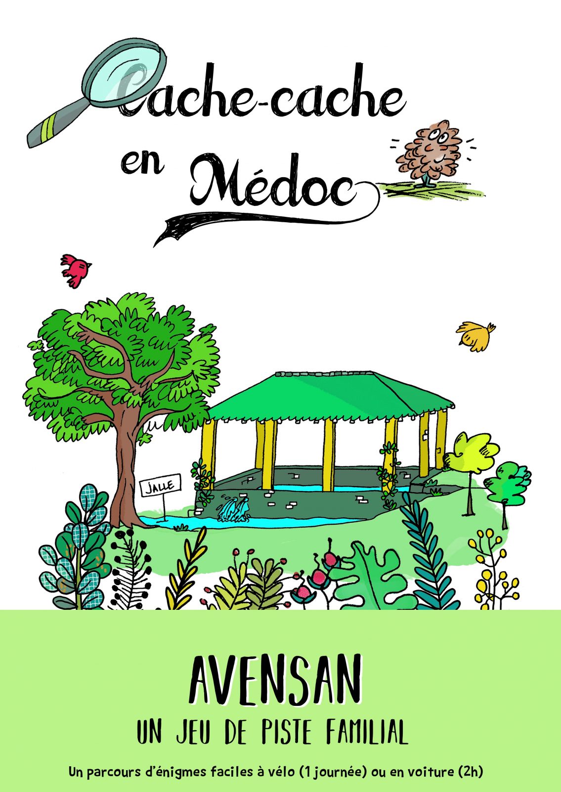 Hide and seek in the Médoc in Avensan