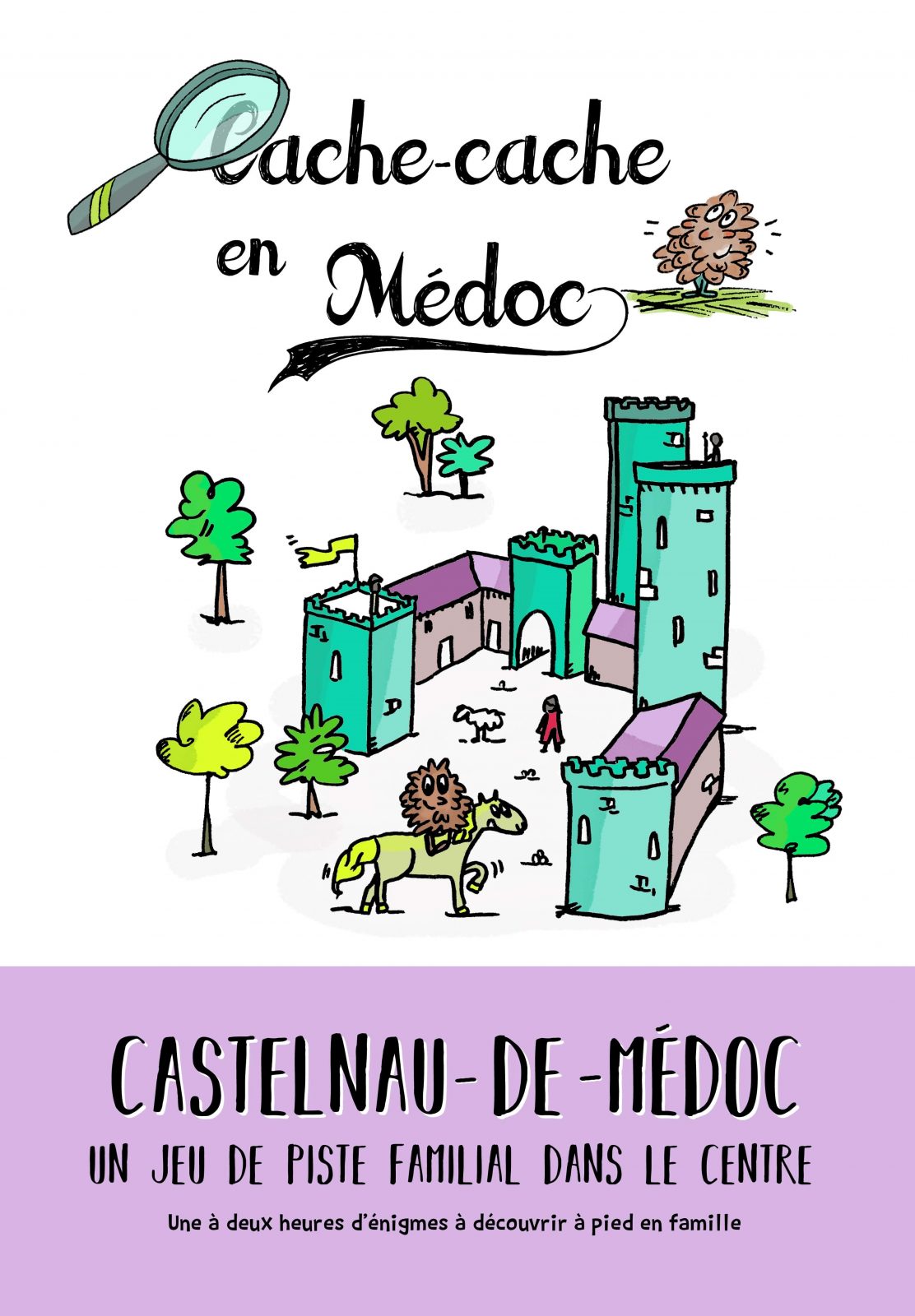 Hide and seek in the Médoc in Castelnau-de-Médoc