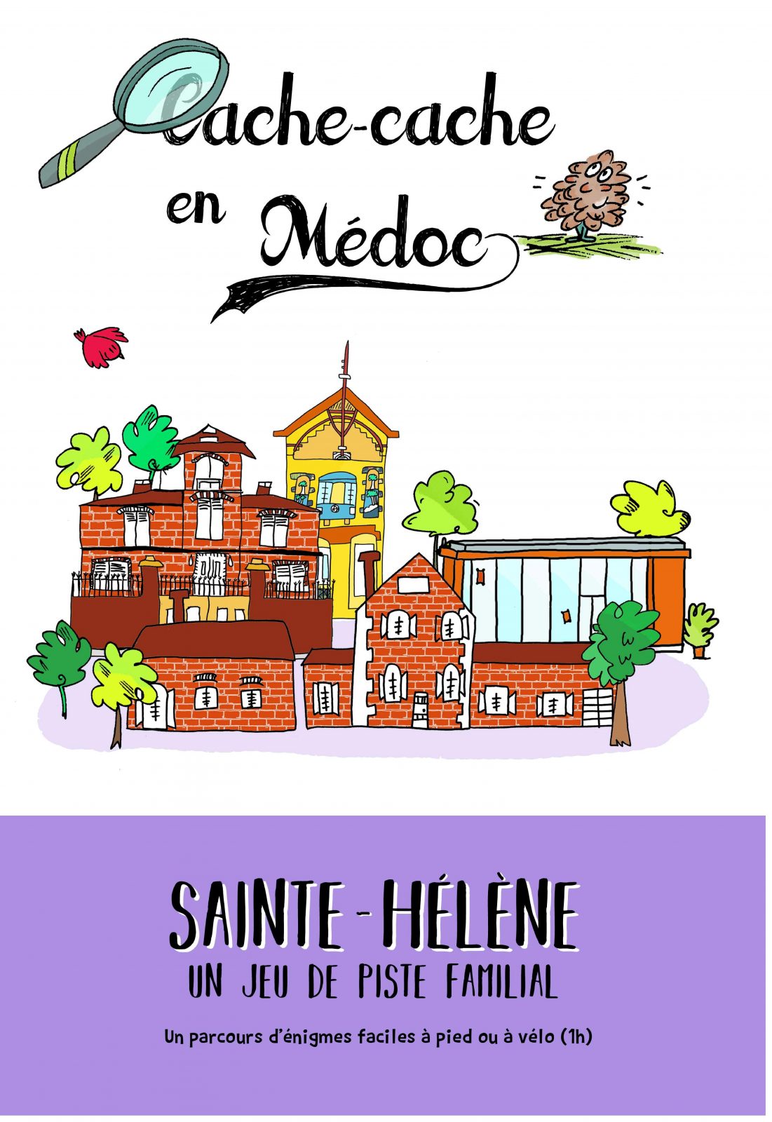 Hide and seek in the Médoc in Sainte-Hélène