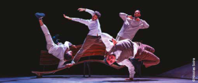 Danse : « Sous le poids des plumes » Cie Pyramid