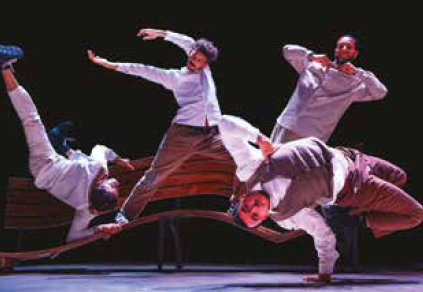 Danse : « Sous le poids des plumes » Cie Pyramid