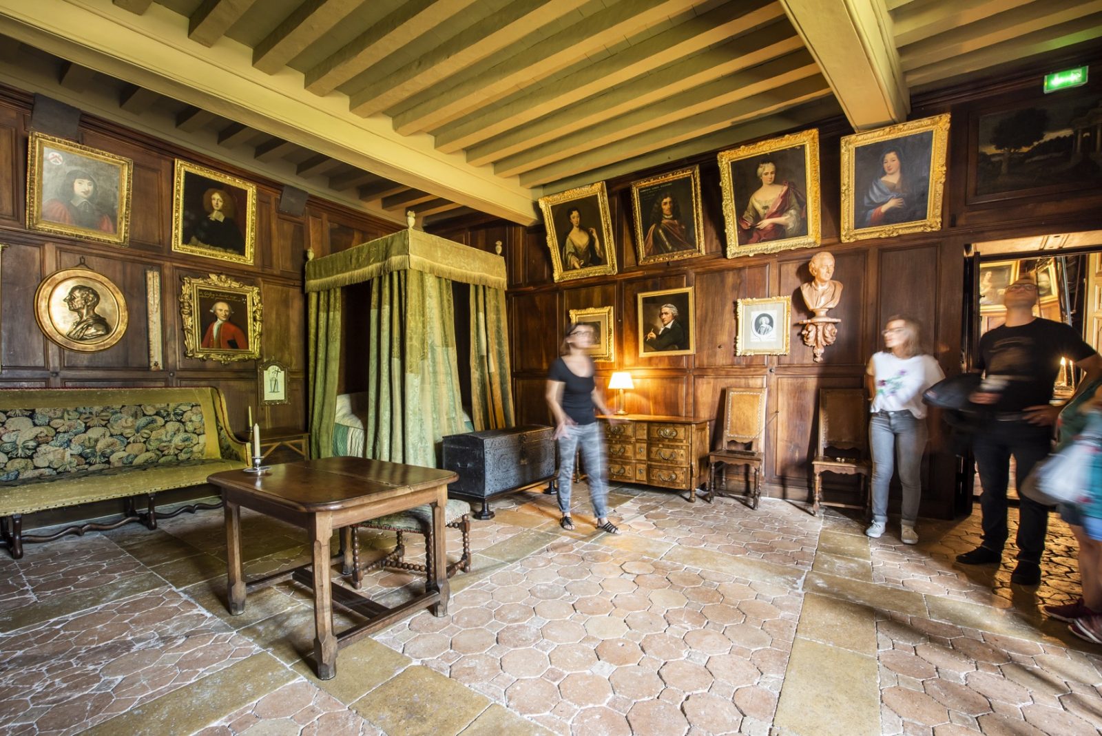 Chambre de Montesquieu ®ANAKA- Château de La Brède