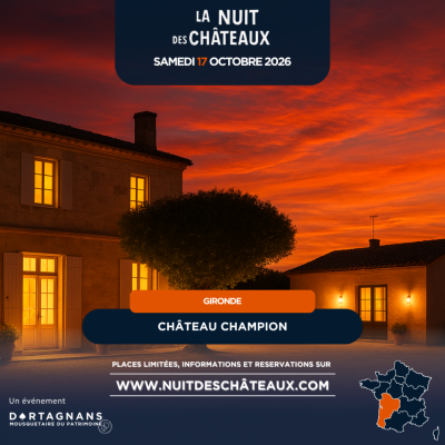 La nuit des châteaux – Balade Sensorielle Vigneronne au château Champion