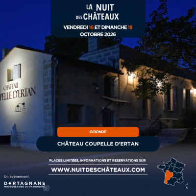 La nuit des Châteaux – Dégustation et dédicace au coeur du Vignoble de la Coupelle d&rsquo;Ertan
