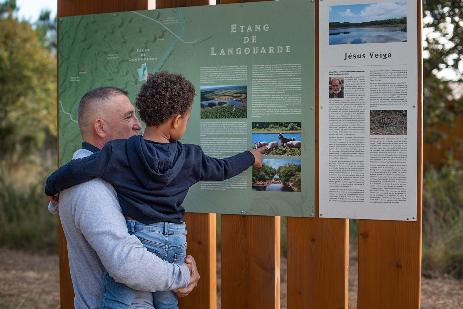 Sentier d&rsquo;interprétation « L&rsquo;homme et la nature »