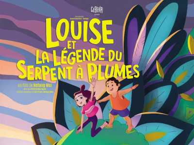 Ciné Goûter à Terres d&rsquo;Oiseaux « Louise et la légende du serpent à plume »