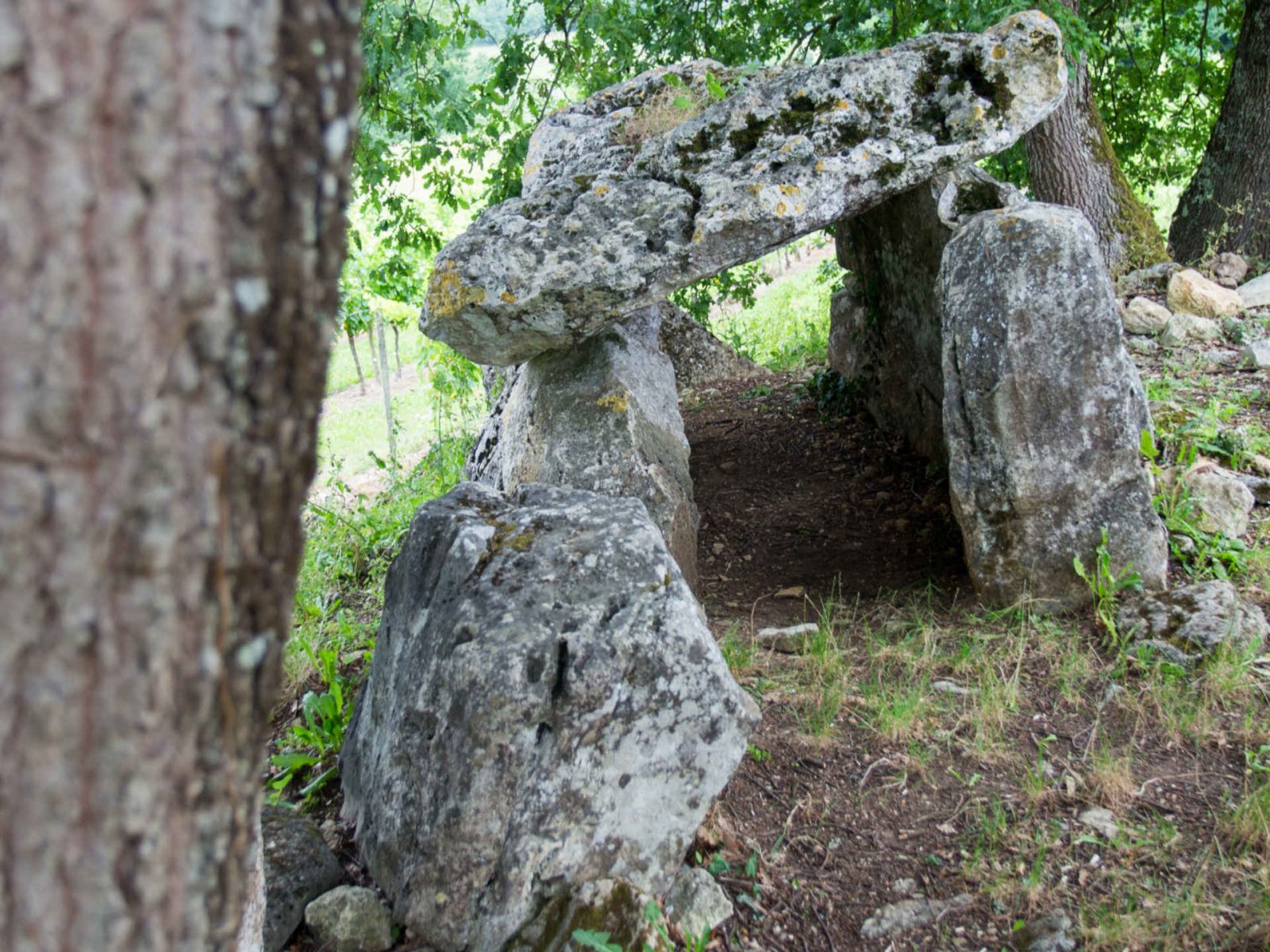 The dolmen loop