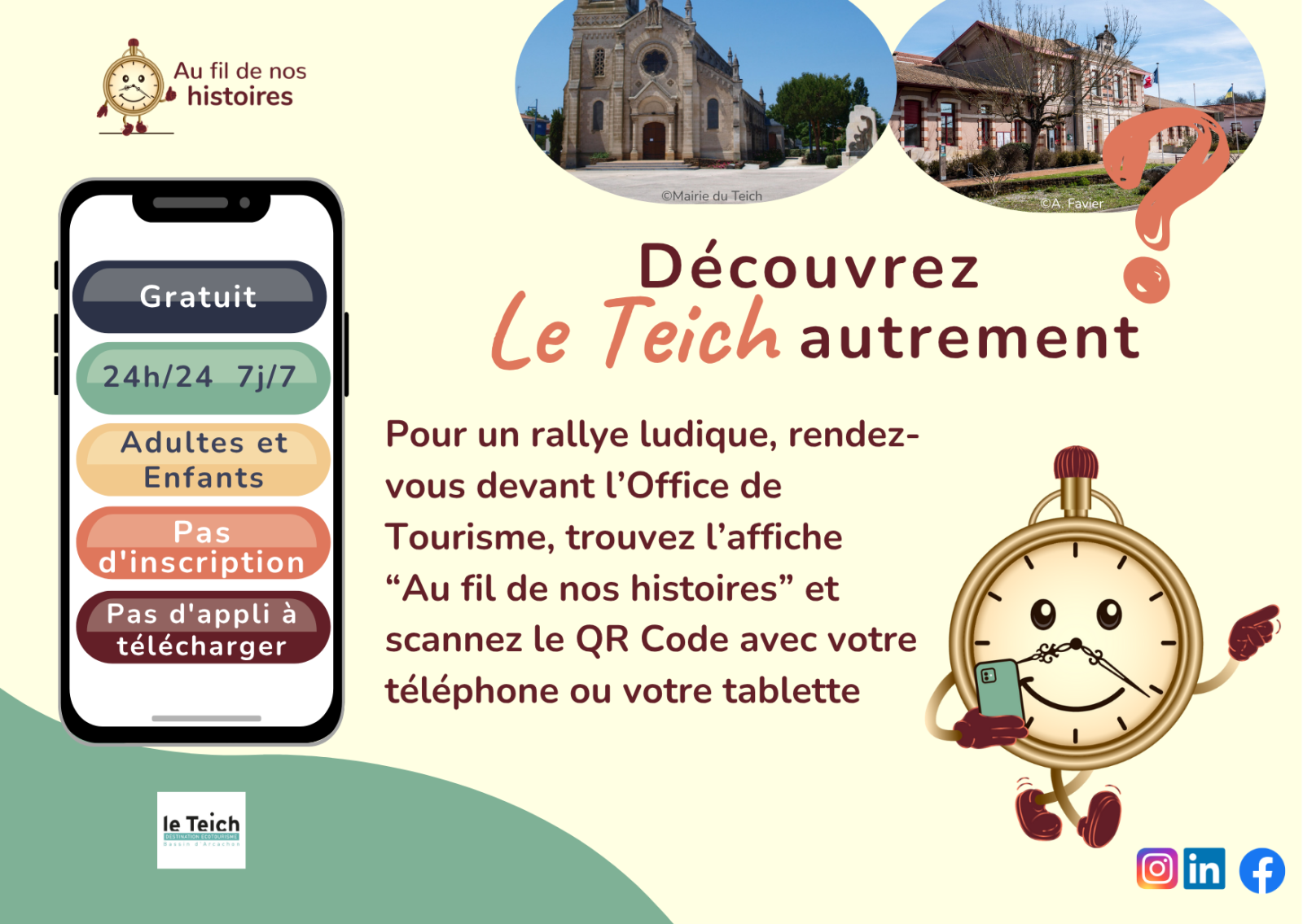 Rallye-Quiz ludique au Teich