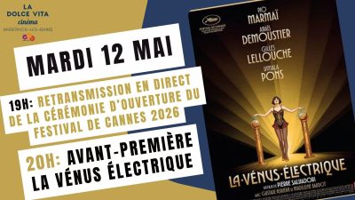 Cérémonie d&rsquo;ouverture du 79ème Festival de Cannes au cinéma La Dolce Vita