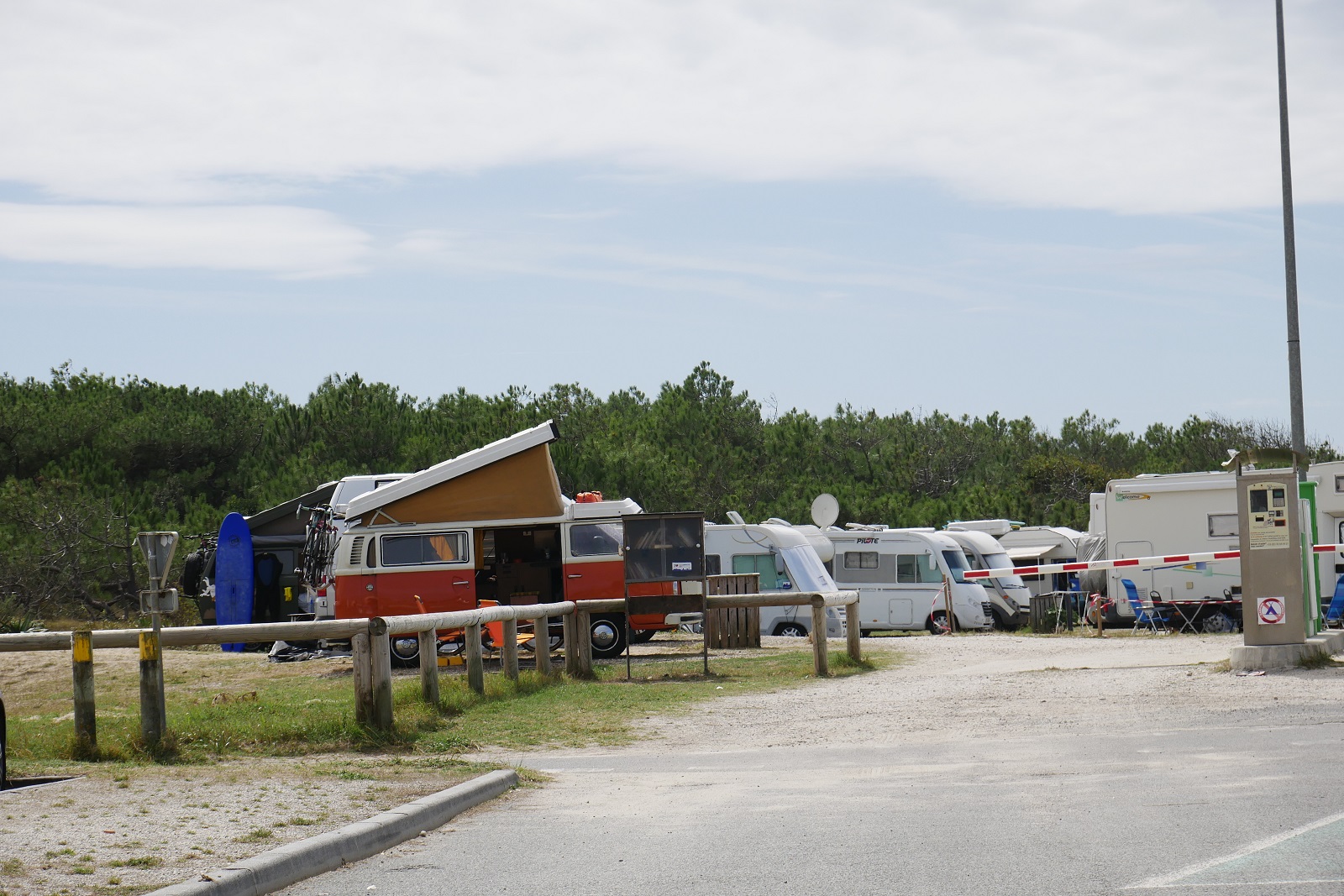 Montalivet - terrein voor kampeerauto's