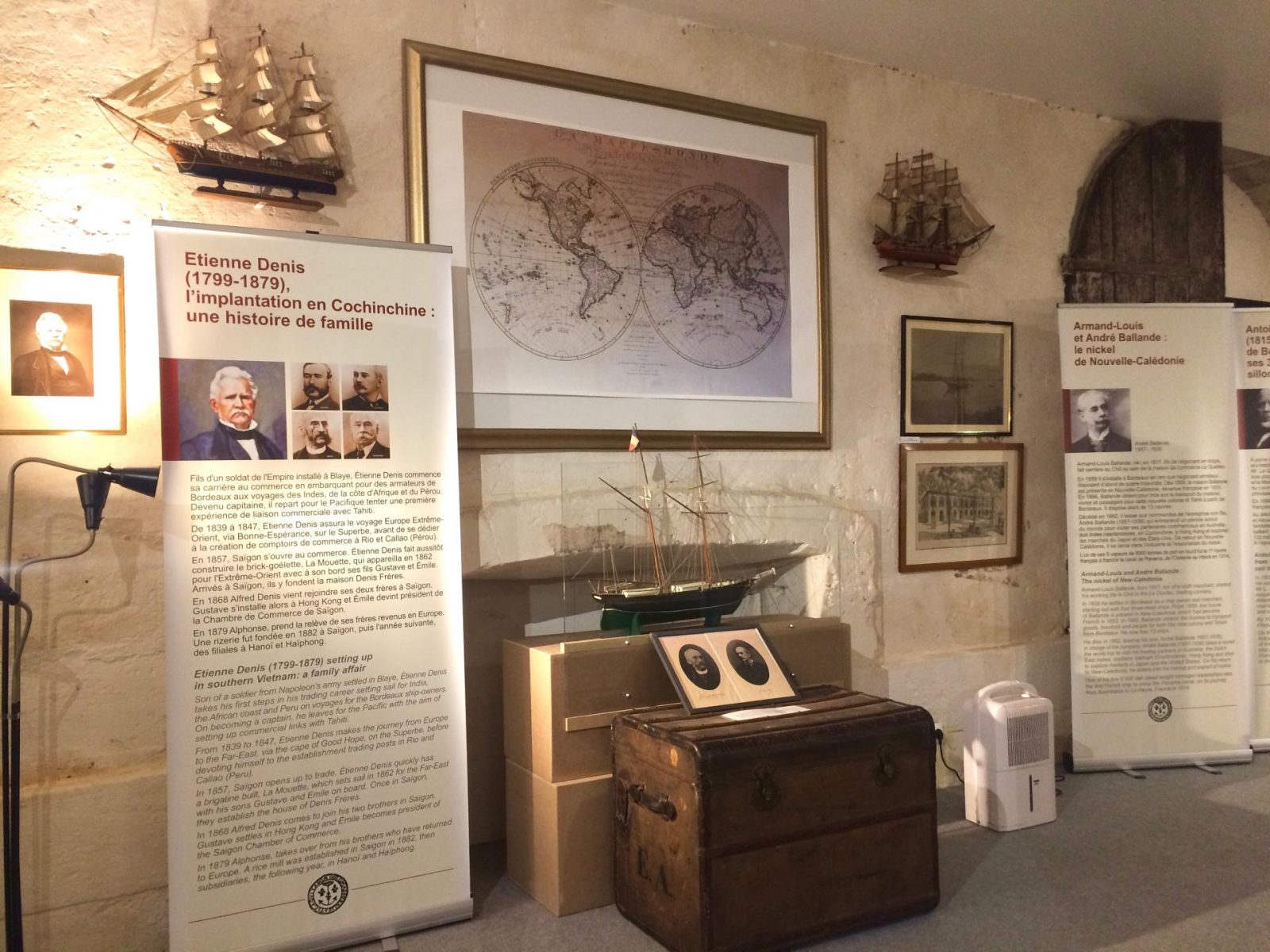 Musée de l’histoire maritime de Bordeaux, les négociants