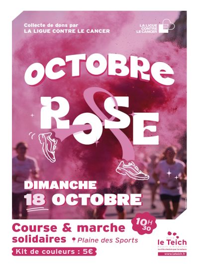 OCTOBRE ROSE 2026 : Marche/course