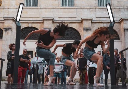 “Choreographic Intervention Group” at the Ducal Castle of Cadillac
