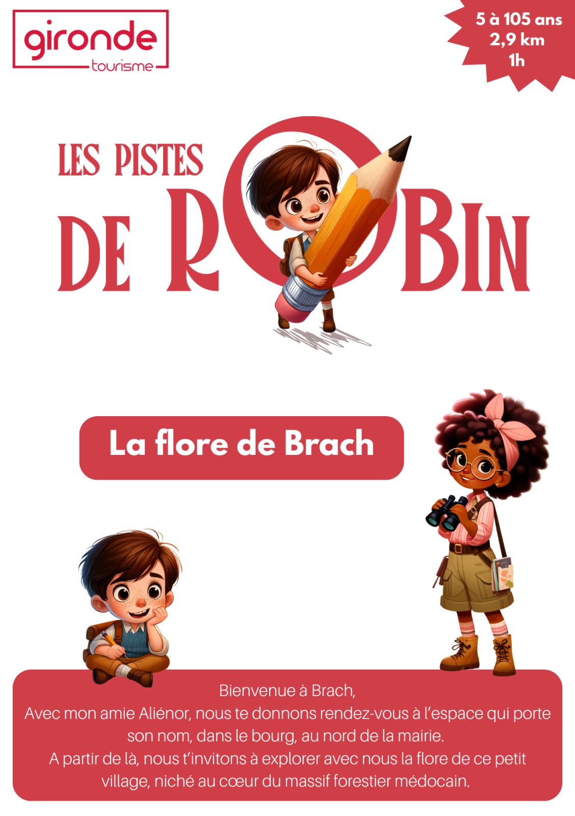 Les Pistes de Robin : la flore de Brach