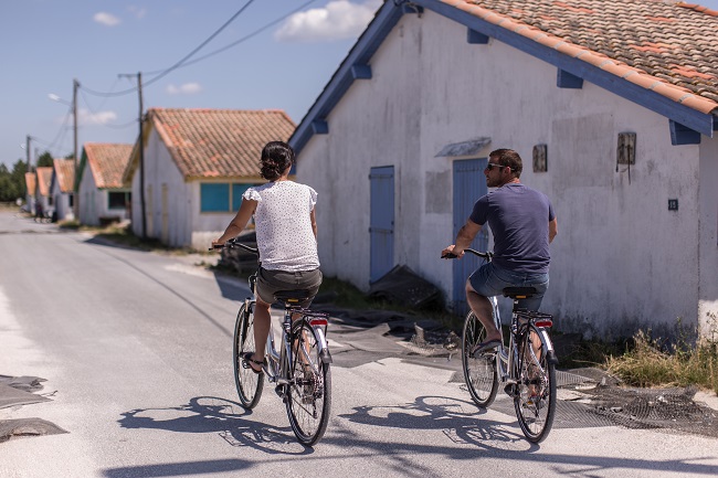 Puerto de ostras – bicicleta ©SIBA – Kévin Biette –