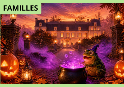 Parcours conté au Château Citran – Sam et Mélusine fêtent Halloween