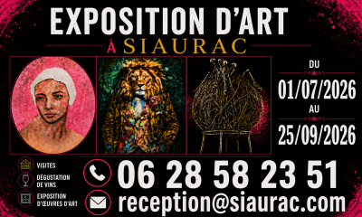 Exposition d&rsquo;art à Siaurac