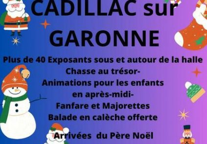Marché de Noël de Cadillac-sur-Garonne