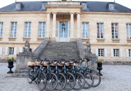 Die Schlösser und Weine von Bordeaux mit dem Fahrrad!