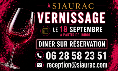 Vernissage au Château Siaurac